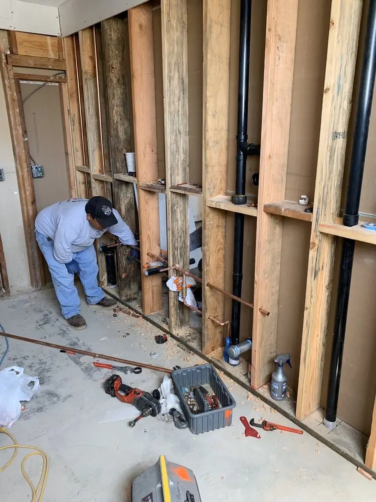 Commercial rough-in plumbing for Water Heater Replacement in Fort Atkinson